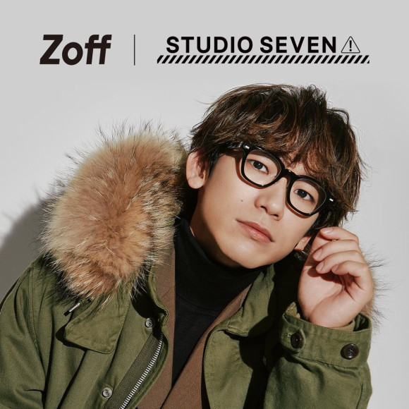 眼鏡品牌“Zoff”和“EXILE”和“第三代J SOUL BROTHERS”的表演者EXILE NAOTO設計的品牌“STUDIO SEVEN”首次合作眼鏡系列“Zoff|STUDIO SEVEN”將於2023年12月1日(週五)在全國Zoff發售