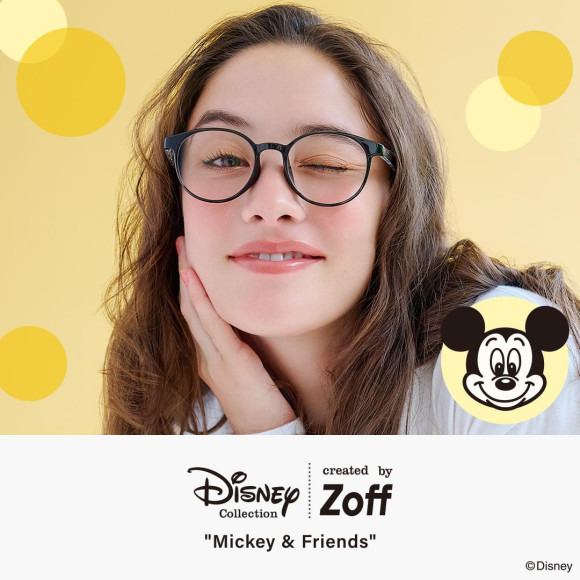 新的迪士尼系列「Disney Collection create by Zoff Mickey&Friends」登場。 親子一起享受搭配的樂趣!