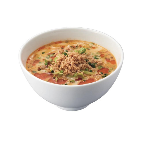 【豆乳坦々うどん】COLDもございます！