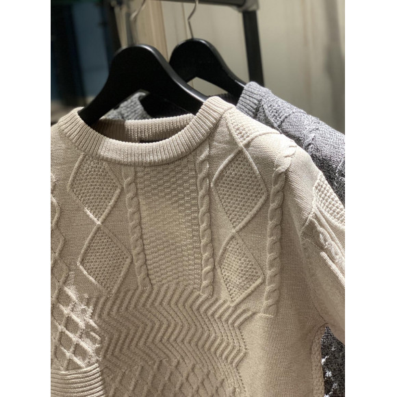 編み編みセーター