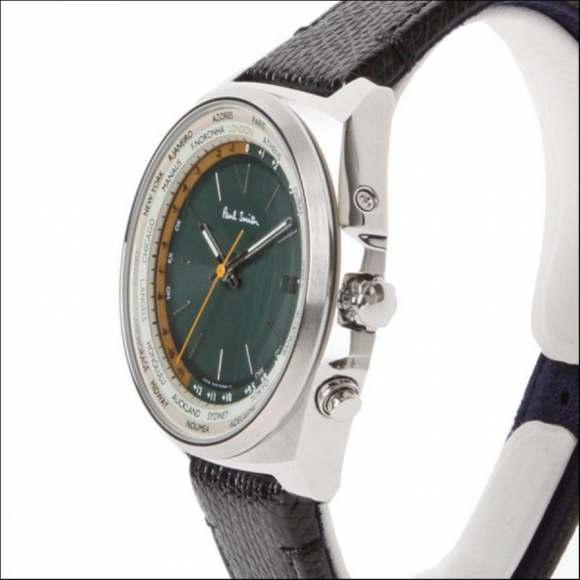 Paul Smith WATCH ポール・スミス ウォッチ Closed Eyes World Time TT 