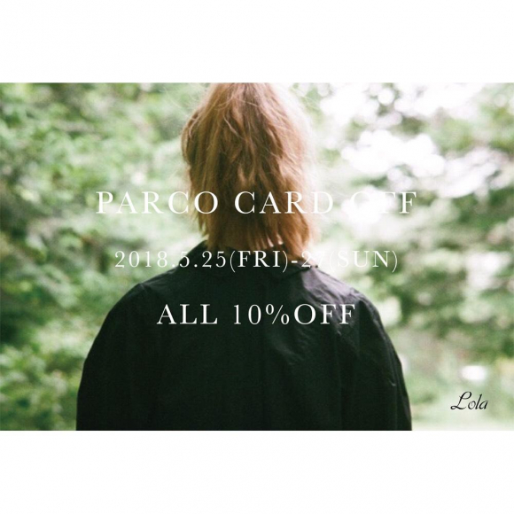 PARCO CARD OFF
