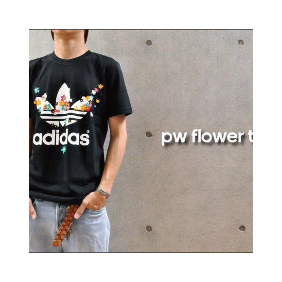 adidas Originals = PHARRELL WILLIAMS】Tシャツ[PW FLOWER TEE 