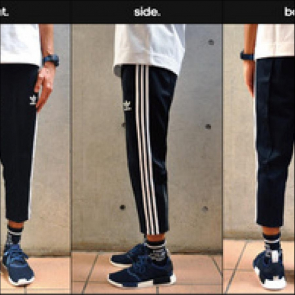 adidas sst relaxed cropped pants