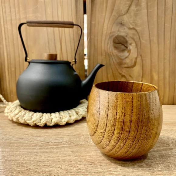 木製湯呑み「エッグカップ」