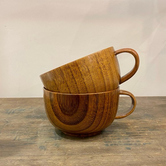 木製ティーカップ