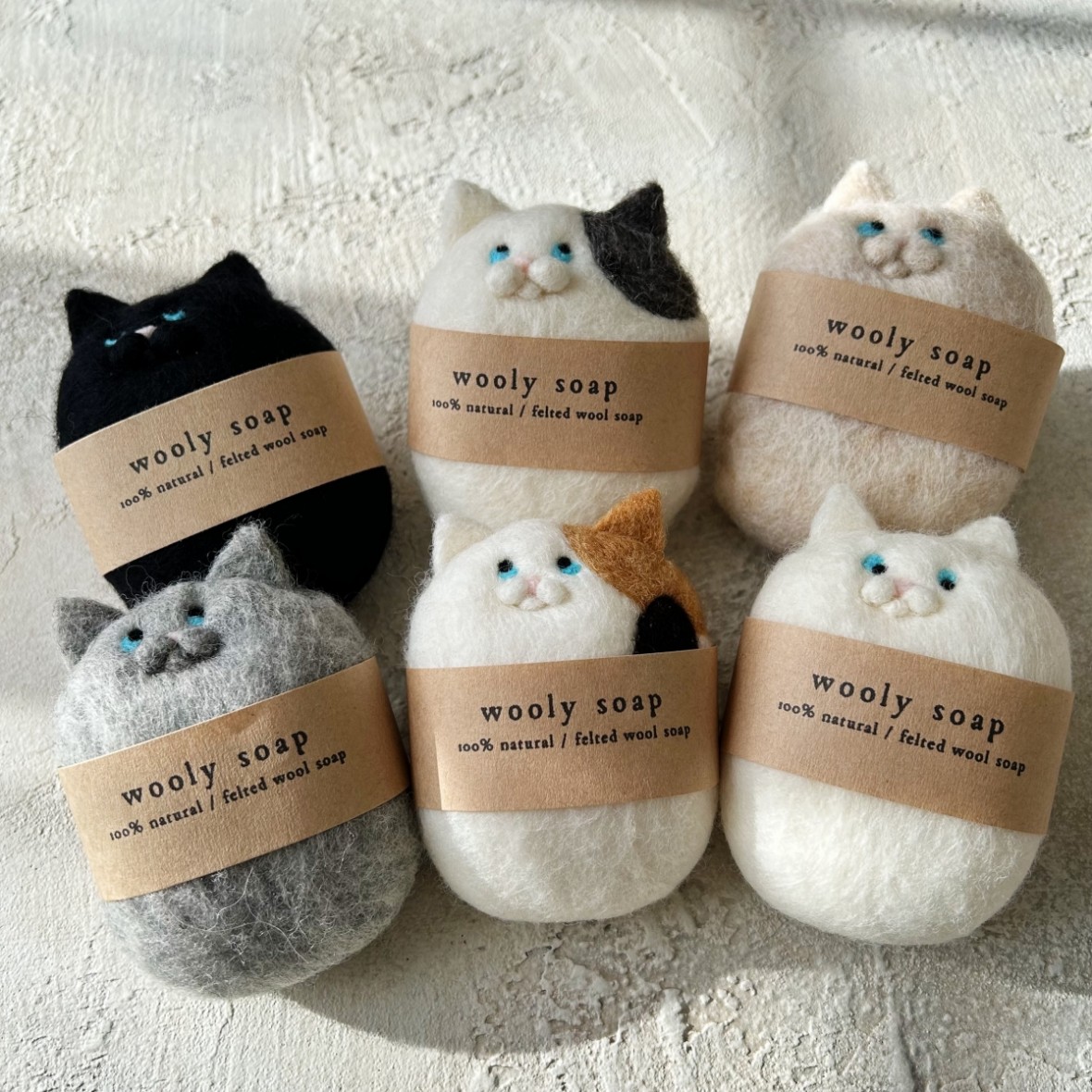 Wooly&Morly】ギフトにぴったり！羊毛フェルトの可愛い石鹸♡ | パルコ