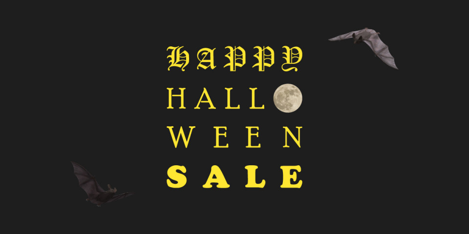 【20%OFF】HAPPY HALLOWEEN SALE !!