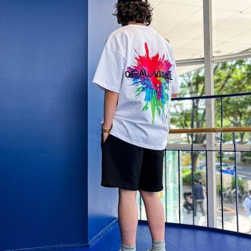 スプラッシュで夏っぽいTシャツ...