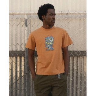 BRAIN DEAD/ブレインデッド/SCRAMBLED HEAD T-SHIRT - CUMIN