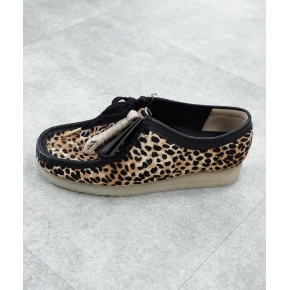 clarks ワラビー wallabee レオパード leopard-