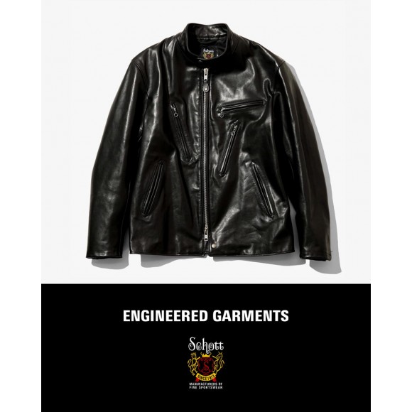 【ENGINEERED GARMENTS×Schott】 Special collaboration leather