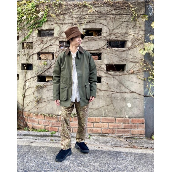 【極美品】Barbour（バブアー） BEDALE / ビデイル SLジップボタンジップアップ