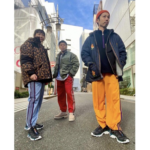 グリーン Needles - needles 22ss TRACK PANT - POLY JQの通販 by j in's shop｜ニード