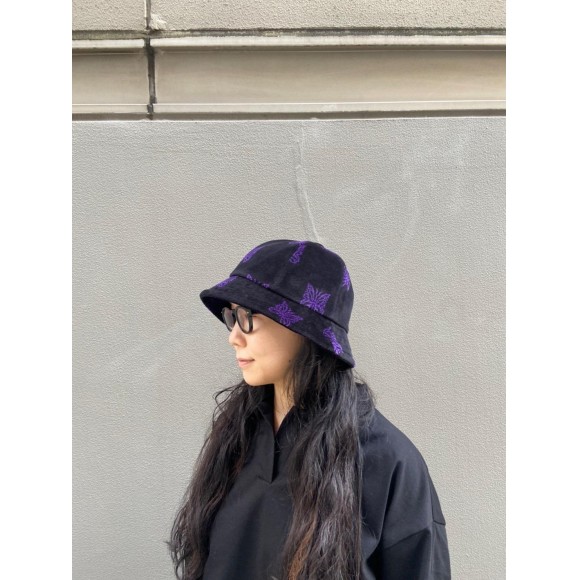 BlackPuBermuda Hat - C/PE Papillon Velour Mサイズ - ハット