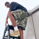B omnivore/ビーオムニボー/ＲＩＰＳＴＯＰ　ＢＥＬＴ　ＳＨＯＲＴＳ　リップストップベルトショーツ