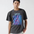 NIRVANA/ニルヴァーナ/SLIVER S/S TEE/コラボTシャツ《メンズ・ウィメンズ・ユニセックス》