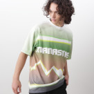 MANASTASH/マナスタッシュ/ALLOVER GRADIENT LOGO TOP
