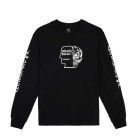BRAIN DEAD/브레인 데드/SKULL MECH LONG SLEEVE - BLACK
