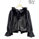 INDIA IS BEAUTIFUL/인디아 이즈뷰티풀/레이스 프릴 블라우스