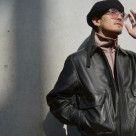  -staff styling-　LEATHER MOTOR BLOUSON