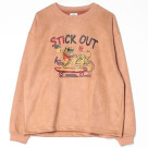 B omnivore/ビーオムニボー/ＢＯ／SUEDE TIGER L/S PO