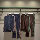 【Needles/ニードルズ】　Rib Collar Track Jacket - C/PE Velour　26ss