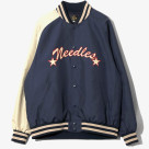 NEEDLES/ニードルズ/STADIUM JACKET - POLY SHANTUNG スタジャン