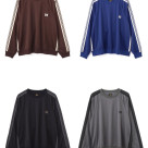 Needles/ニードルズ　BEAVER別注 Track Crew Neck Shirt - Poly Smooth