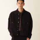 B omnivore/ビーオムニボー/FLOCKY DENIM COVERALLS フロッキーデニムカバーオール