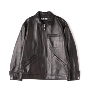 【schott/ショット】LEATHER TRACKER JACKET/レザートラッカージャケット