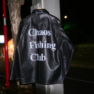 [Chaos Fishing Club x schott] Bespoke coach jacket.