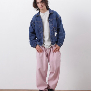 【MANASTASH/マナスタッシュ】HEMP WASHED BAGGY PANTS