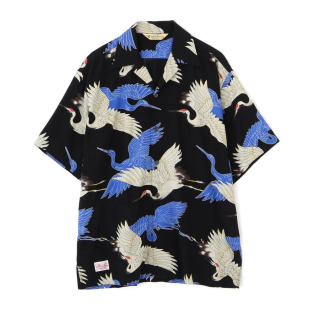 Schott×PJ/ショット×パイナップルジュース/RAYON SHIRT SHELL/レーヨンシャツ 