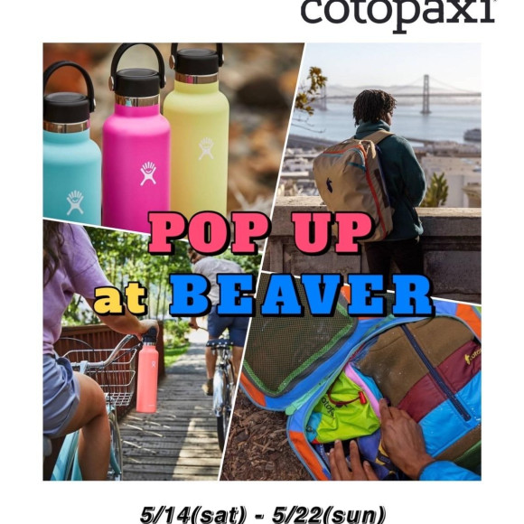 【Hydro Flask & cotopaxi】POPUP SHOP START!!