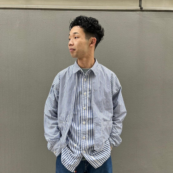 【CAL O LINE/キャルオーライン】入荷情報☆ BROAD PAINTER SHIRT 