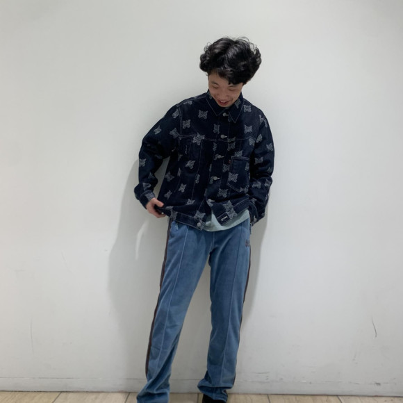 【NEEDLES】入荷情報☆　NARROW TRACK PANT - C/PE VELOUR