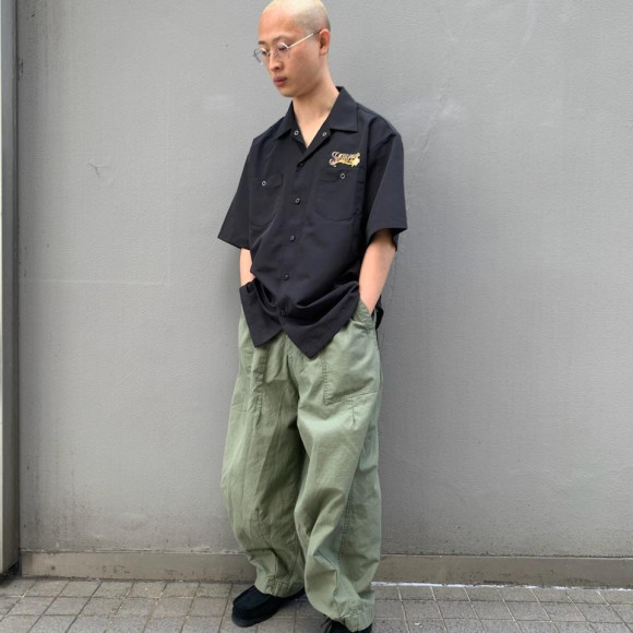 【Schott】入荷情報☆ TC WORK SHIRT 'ROSE EMBROIDERED'