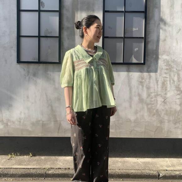 新規ブランド【INDIA IS BEAUTIFUL】入荷情報☆ cotton organdies shirts