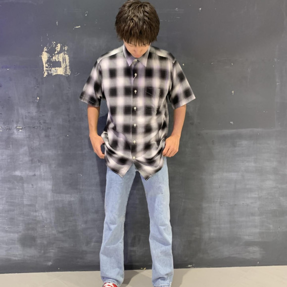 【THE SHARKEY'S GALLERY/ザシャーキーズギャラリー】入荷情報☆ オンブレチェック半袖シャツ