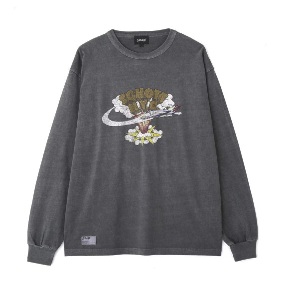 【schott/ショット】AIRPLAIN LS T-SHIRT/エアプレーン LS Tシャツ