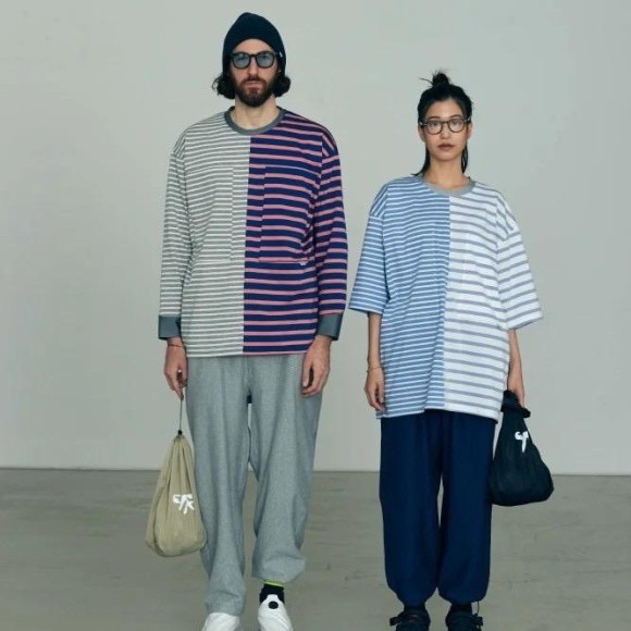 CMFOUTDOORGARMENT/ シーエムエフアウトドアガーメント　BORDER TEE L/S