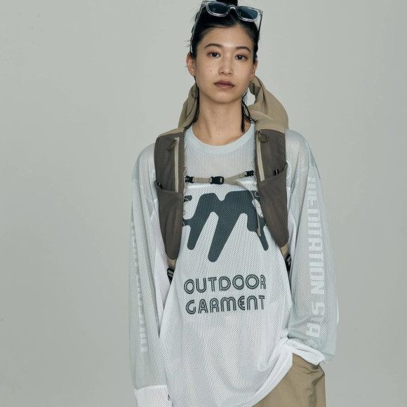 [เสื้อผ้า CMF OUTDOOR GARMENT/ ซีเอ็ม F กลางแจ้ง] bicycle motocross TEE 