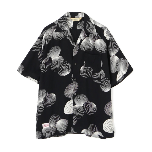 Schott×PJ/ショット×パイナップルジュース/RAYON SHIRT SHELL/レーヨンシャツ シェル