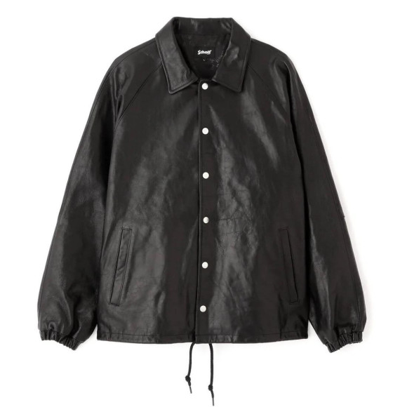 【Schott】LEATHER COACH JACKET
