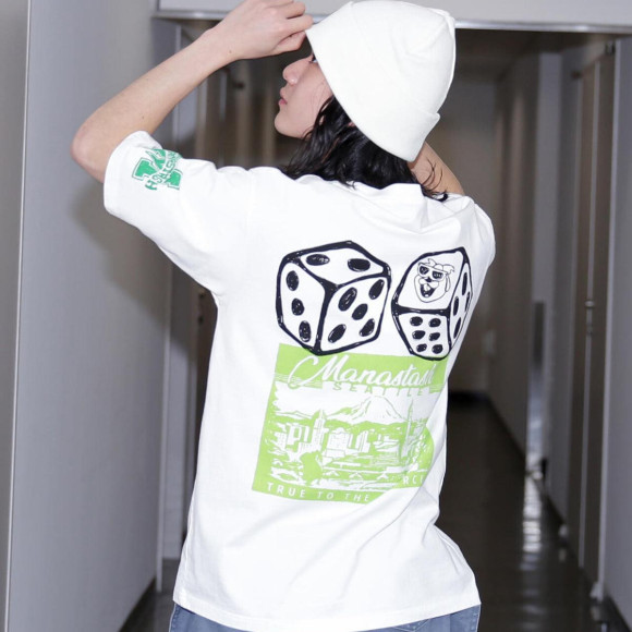 MANASTASH/마나스타쉬/PUMICE TEE MIXED UP