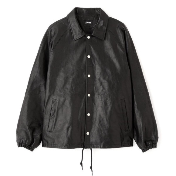 【Schott/ショット】LEATHER COACH JACKET/レザーコーチジャケット