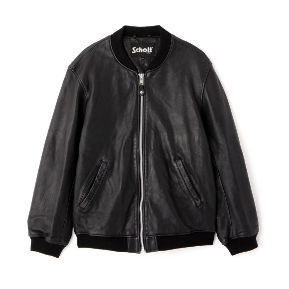 【Schott /ショット】LEATHER JACKET BOWERY/レザージャケット バワリー MA-1