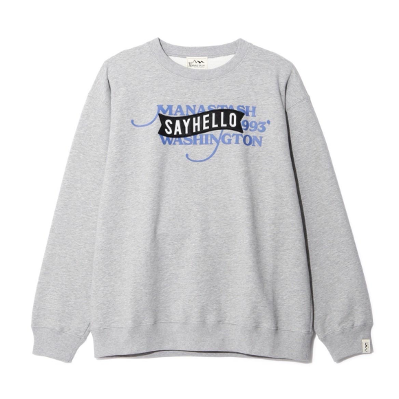MANASTASH/マナスタッシュ/xSAYHELLO SWEATSHIRTS