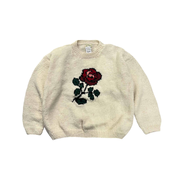 MacMahon Knitting Mills / McMahon Nitting Mills / Crew NECK-ROSE